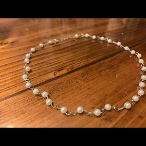 dainty vsco pearl choker